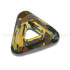 Swarovski Cosmic Triangle 4737 20mm - Tabac